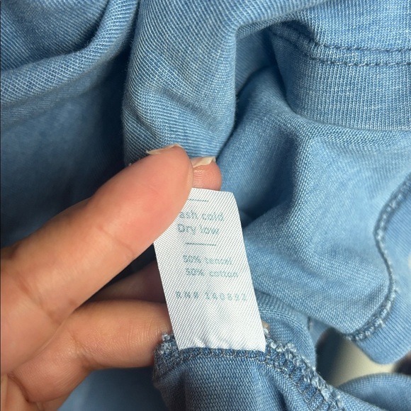 Marine Layer Aloha Graphic Tee Light Blue Crewneck Pullover Size Medium/Large - Picture 6 of 6